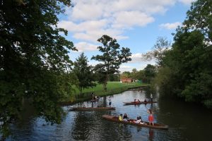 Punting in Oxford